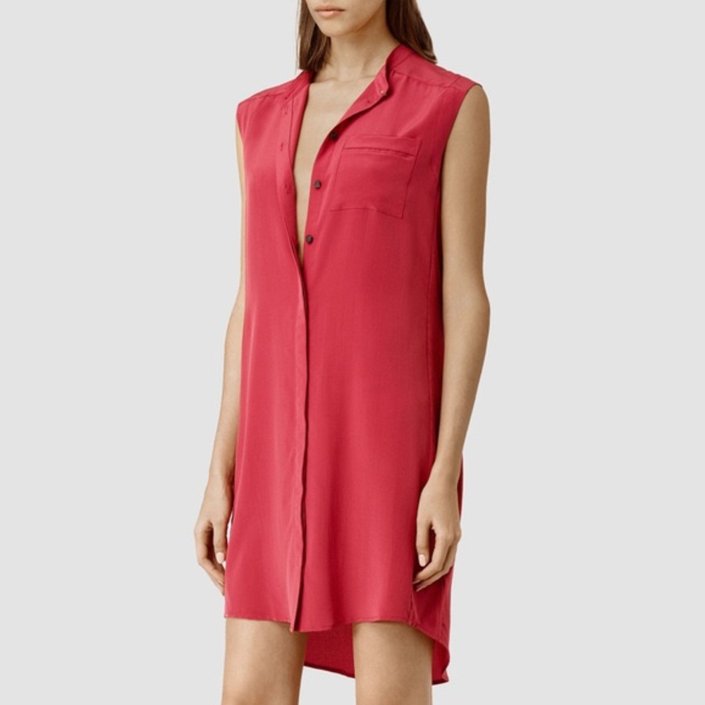 AllSaints Silk Dress